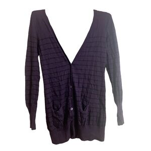 Mossimo Striped Cardigan